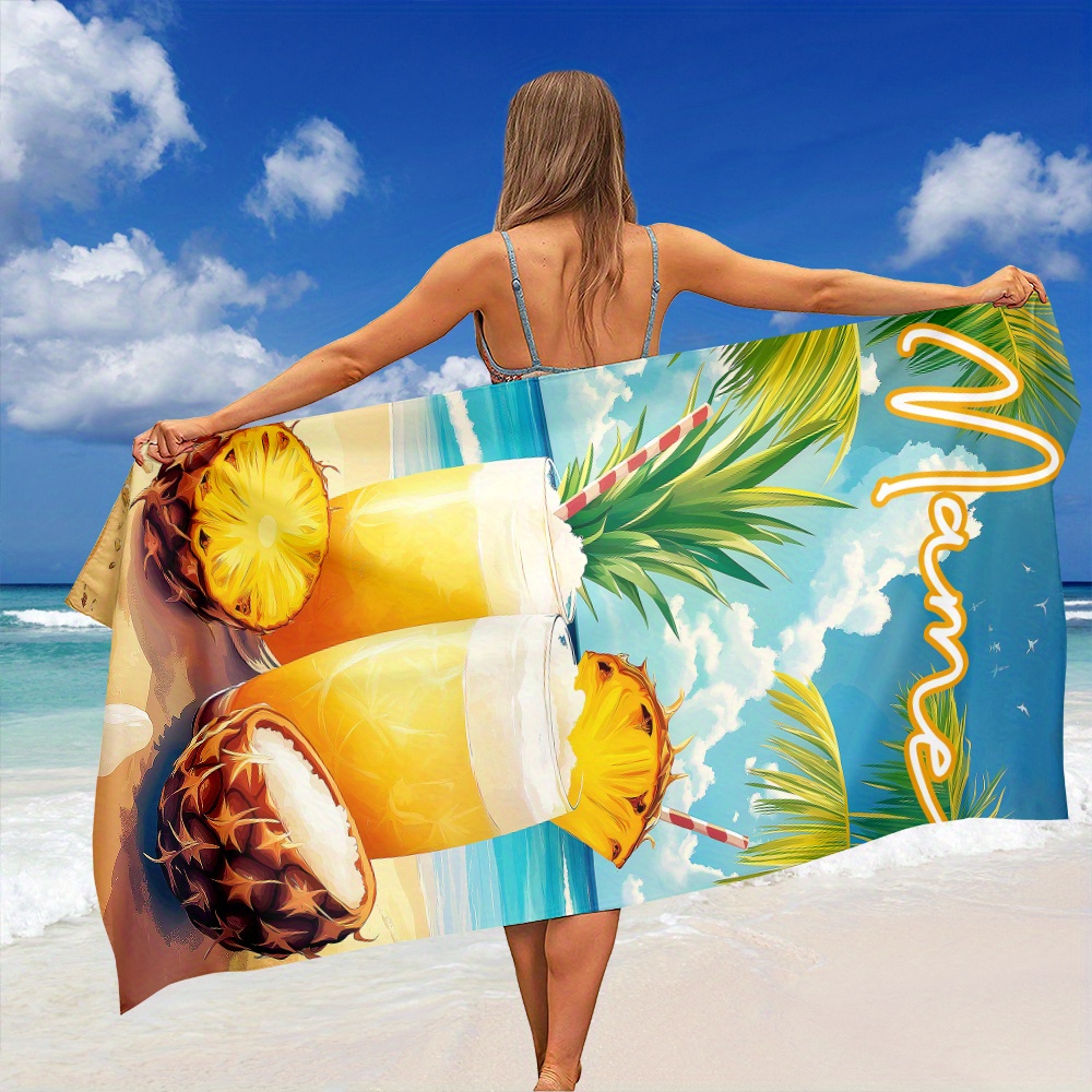 Beach Towel Large - 1 szt. Personalizowana ręcznik plażowy z