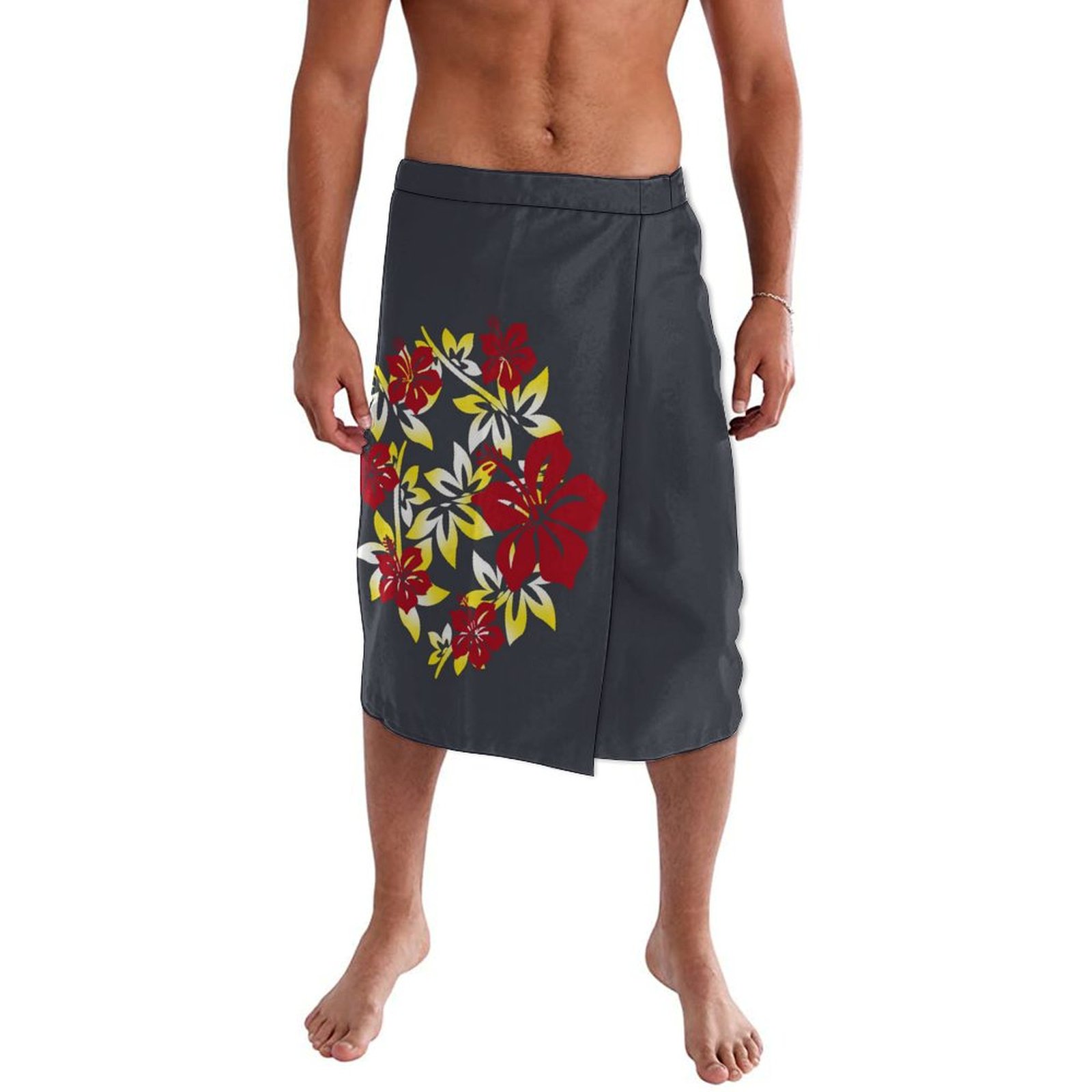 Sarong Men Wrap - Gorący hawajski styl etniczny męska sukienka