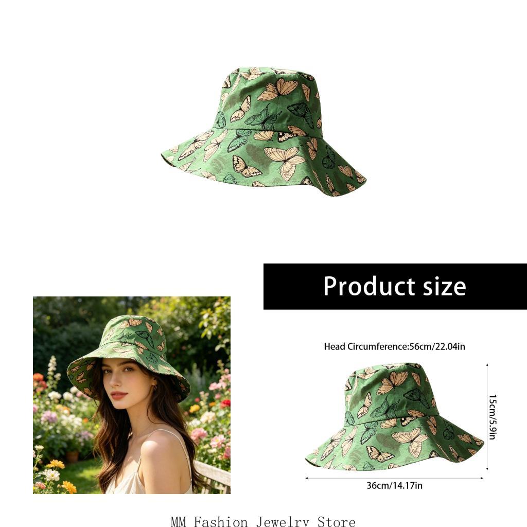 Packable Hat Nylon - Kapelusz typu Bucket z zielonym nadrukiem