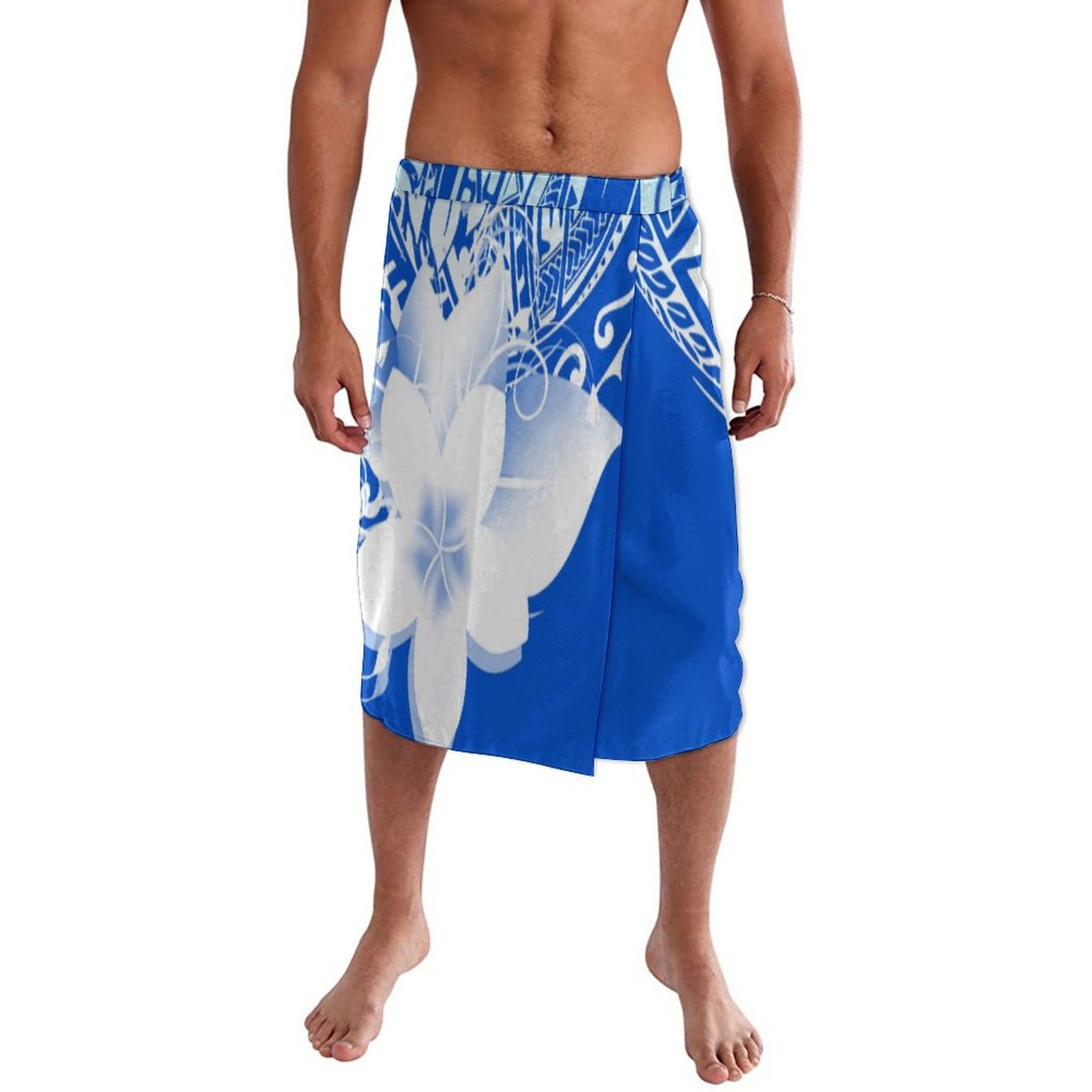 Sarong Men Wrap - Polinezyjska sukienka plażowa Samoa Fidżi z