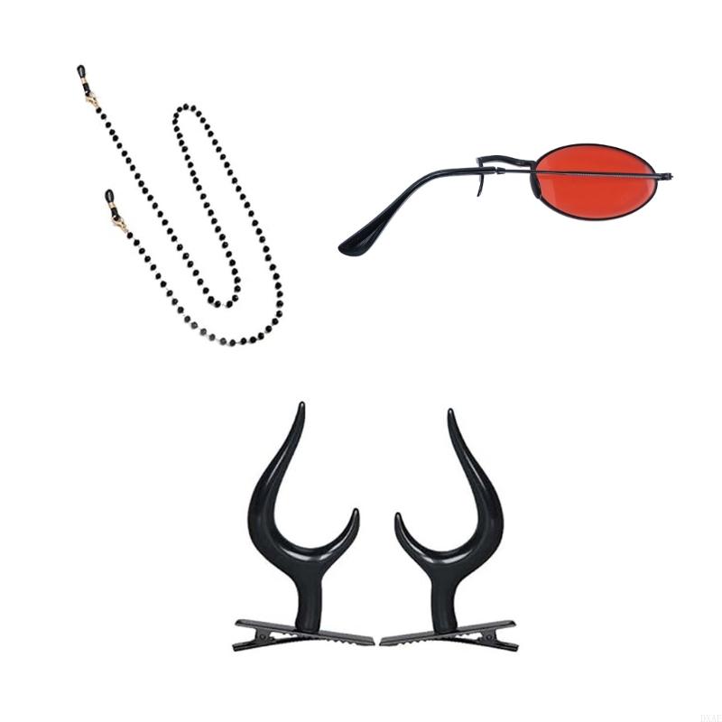 Sunglass Retainer Cord - Dxae Monocular Glasses łańcuchem diabelski rogów