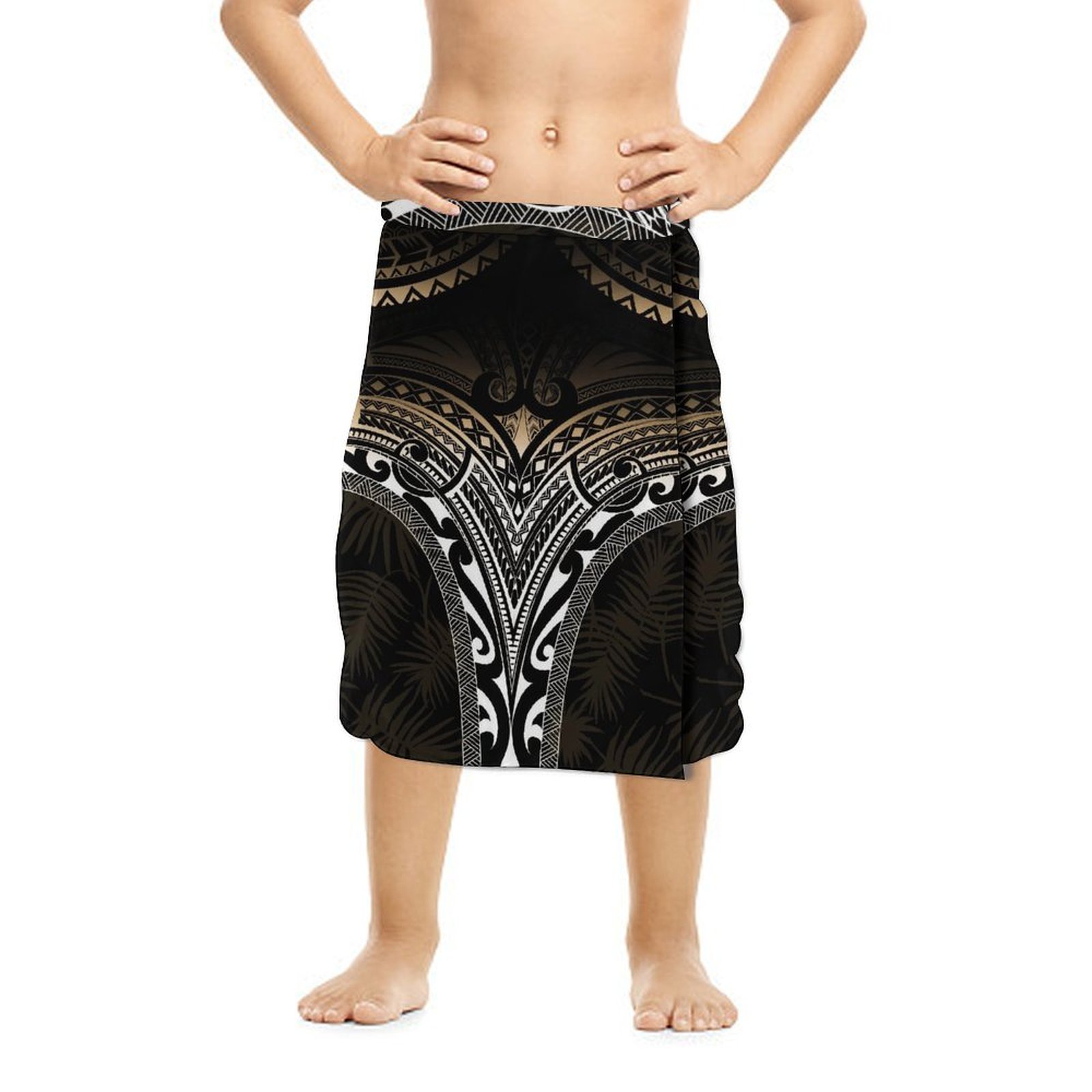 Sarong Men Wrap - Letnia sukienka chłopięca w stylu hawajskim