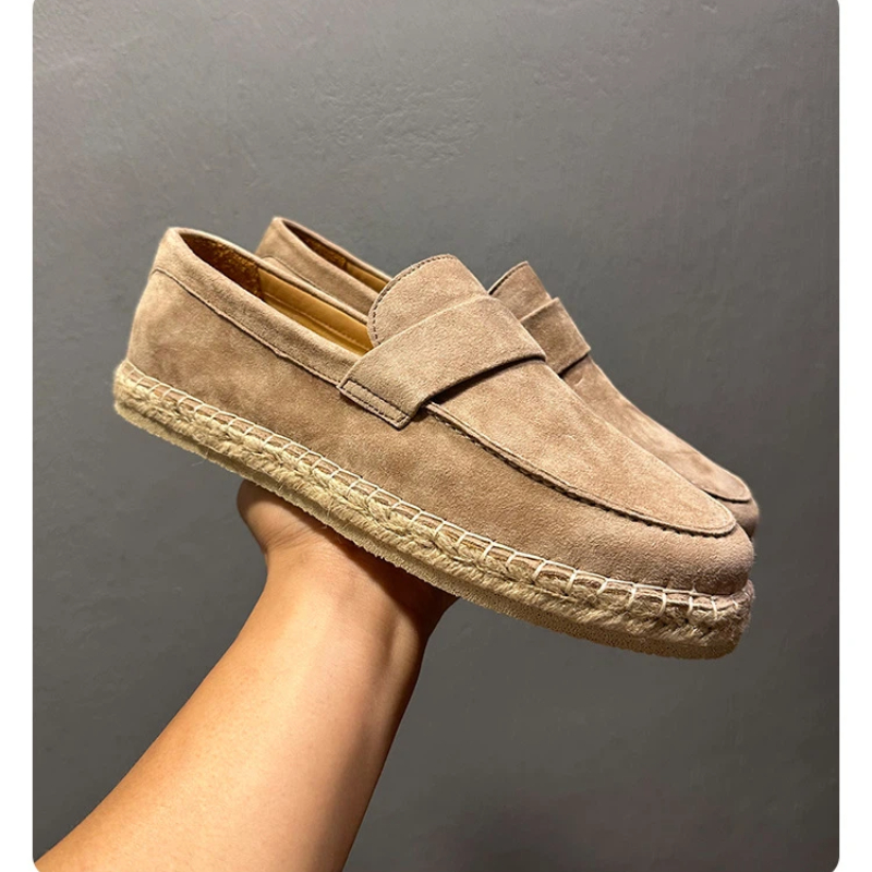 Espadrille Slip On - YETTIES Męskie Oddychające Espadryle z Owczej