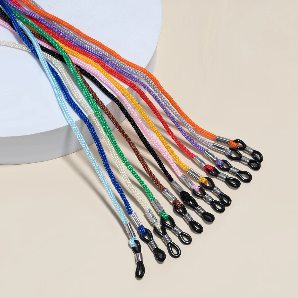 Sunglass Retainer Cord - 5 szt. Regulowany pasek do okularów,