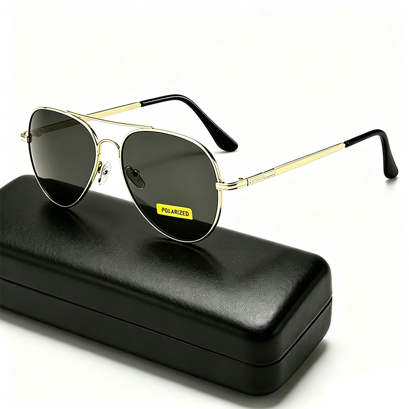 Sunglasses Aviator Polarized - Klasyczne okulary przeciwsłoneczne pilotki z polaryzacją