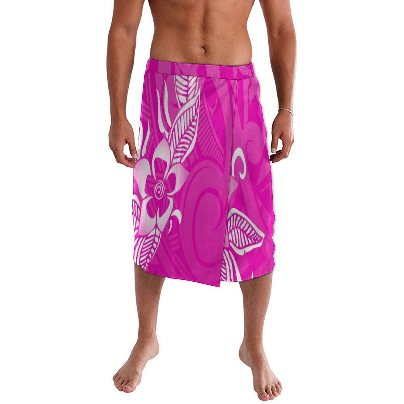 Sarong Men Wrap - Nowo zaprojektowana polinezyjska sukienka plażowa dla