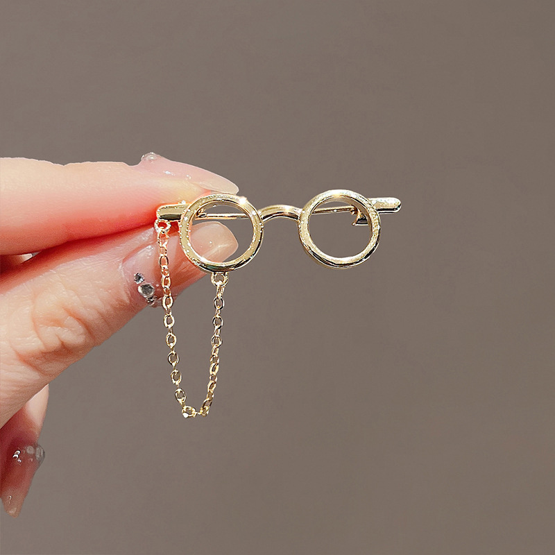Sunglass Retainer Cord - Kreatywne broszki w kształcie oprawek okularów,