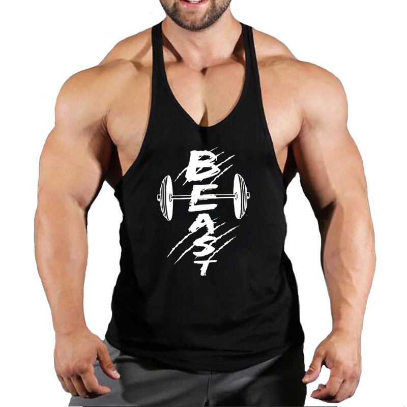 Tank Top Muscle - Letnia marka Fitness Tank Top mężczyźni