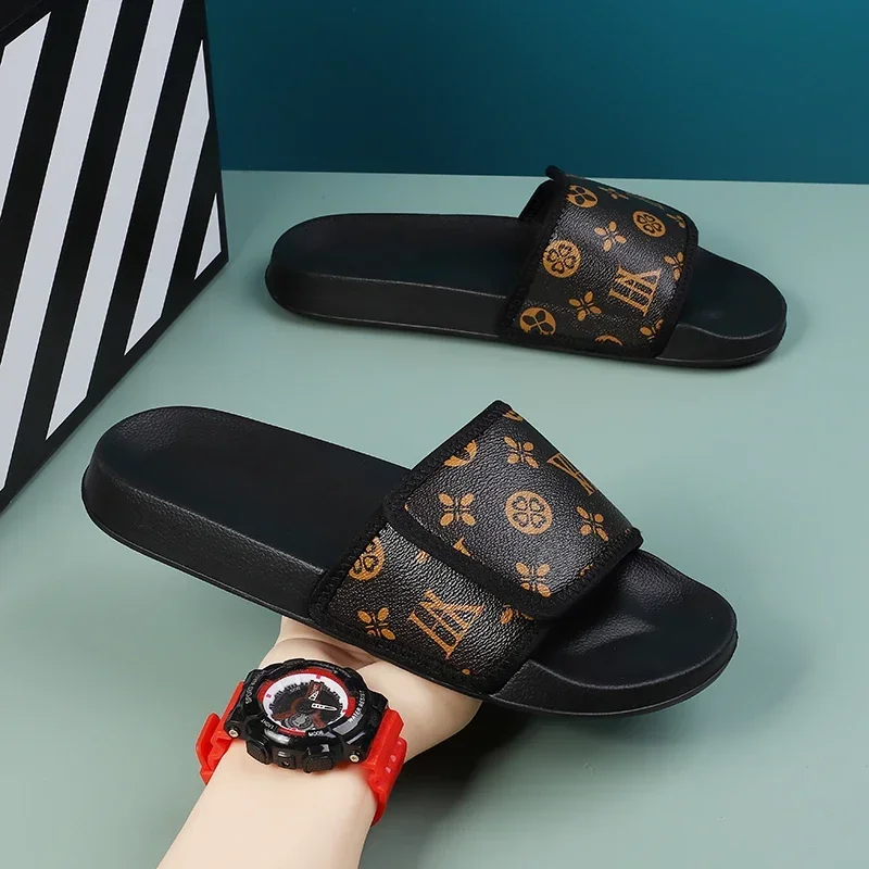 Flip Flop Leather Men - Męskie sandały z prawdziwej skóry, wygodne