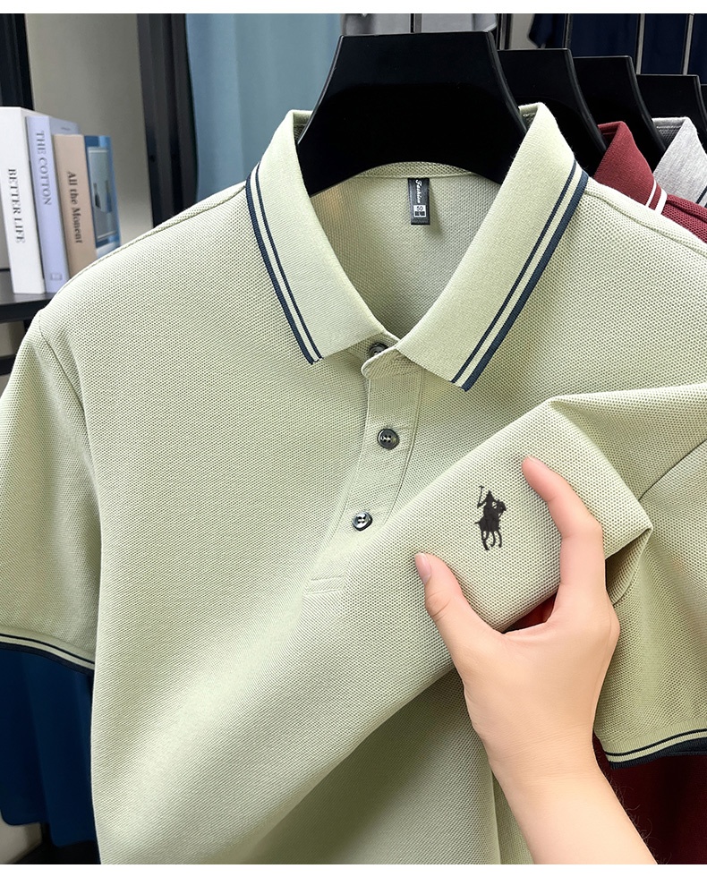 Letnia koszulka polo w paski z – Polo Shirt Pique recenzja i cena