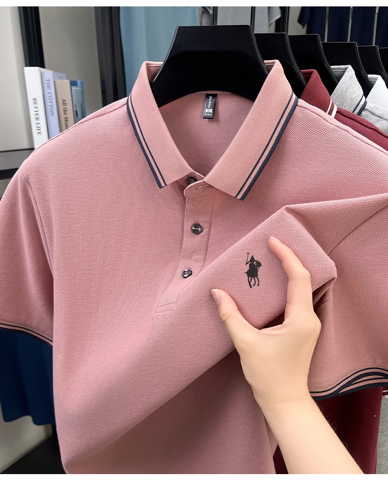 Letnia koszulka polo w paski z – Polo Shirt Pique recenzja i cena