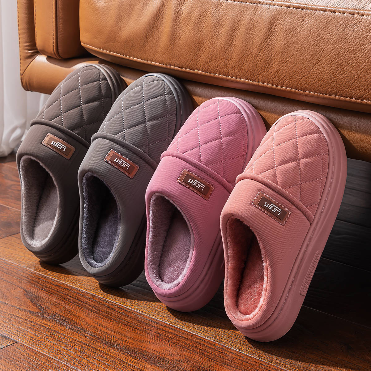 Ciepłe zimowe kapcie damskie m – Flip Flop Leather Men recenzja i cena