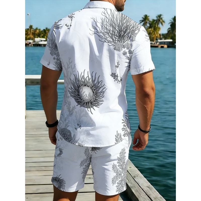 Męski zestaw: koszula hawajska – Resort Shirt Floral recenzja i cena