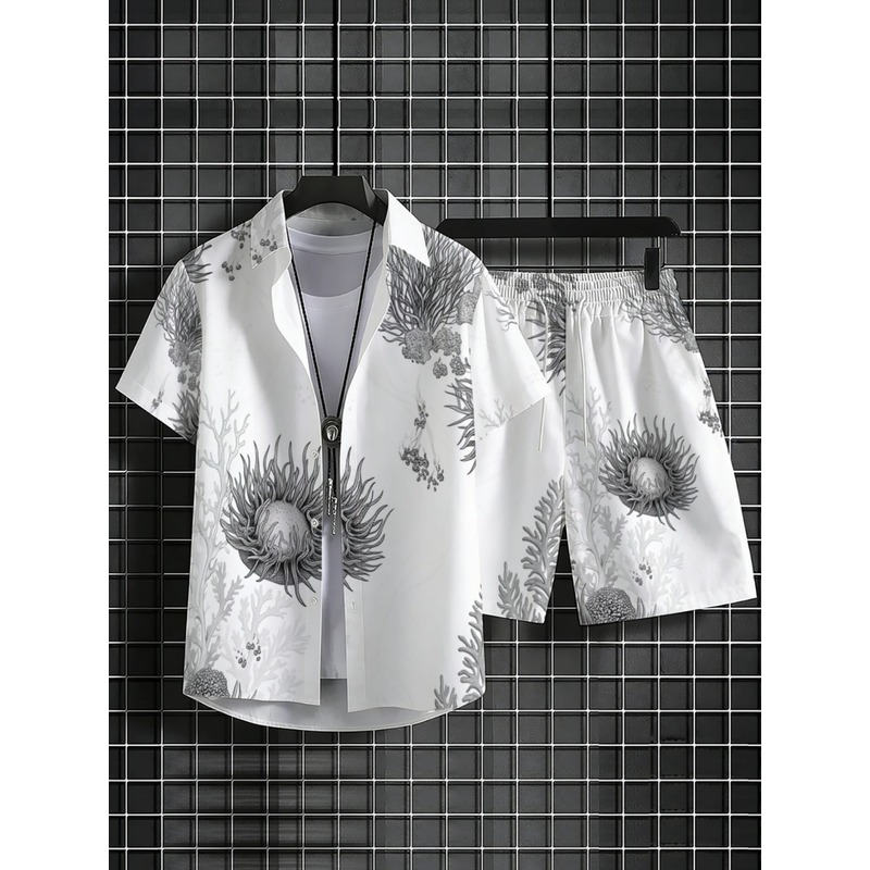 Męski zestaw: koszula hawajska – Resort Shirt Floral recenzja i cena