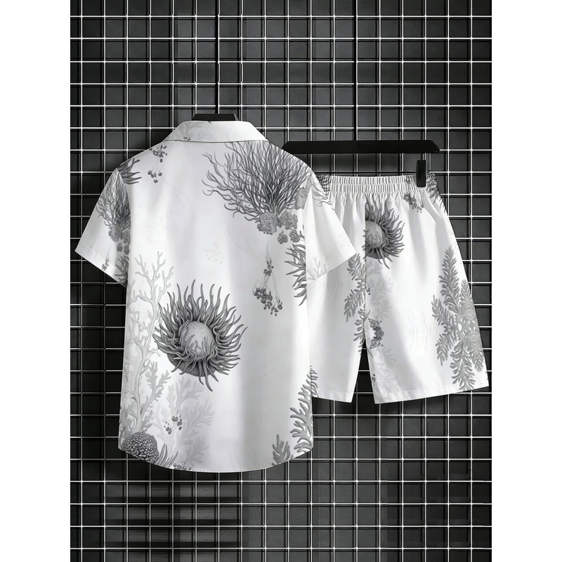 Męski zestaw: koszula hawajska – Resort Shirt Floral recenzja i cena