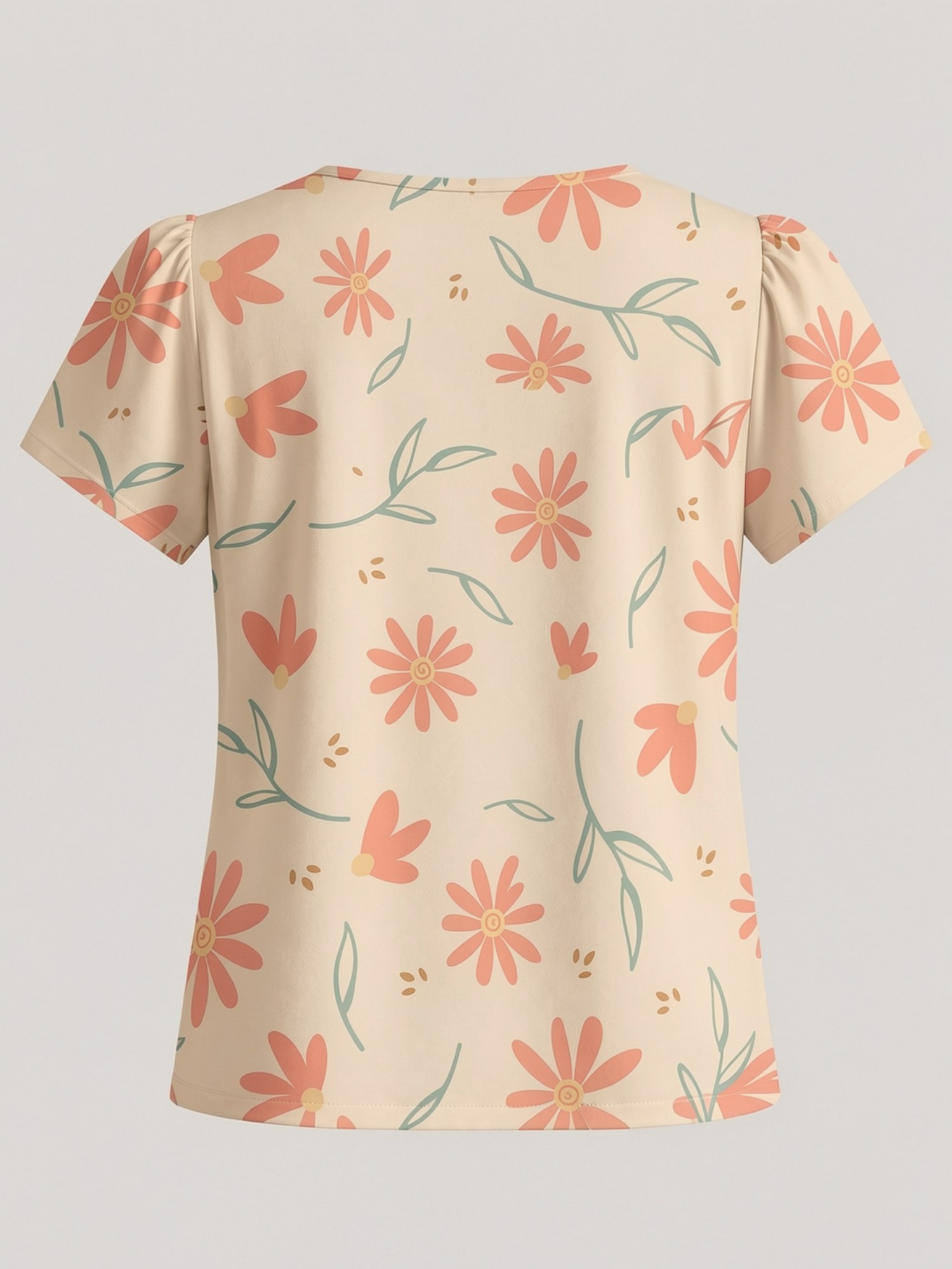 Elegancka koszulka damska z ok – Resort Shirt Floral recenzja i cena