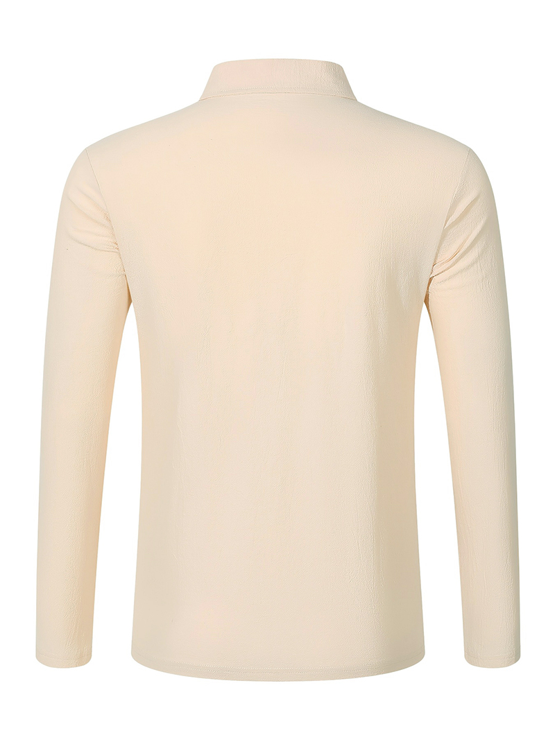Męska koszulka polo z długim r – Linen Shirt Breathable recenzja i cena
