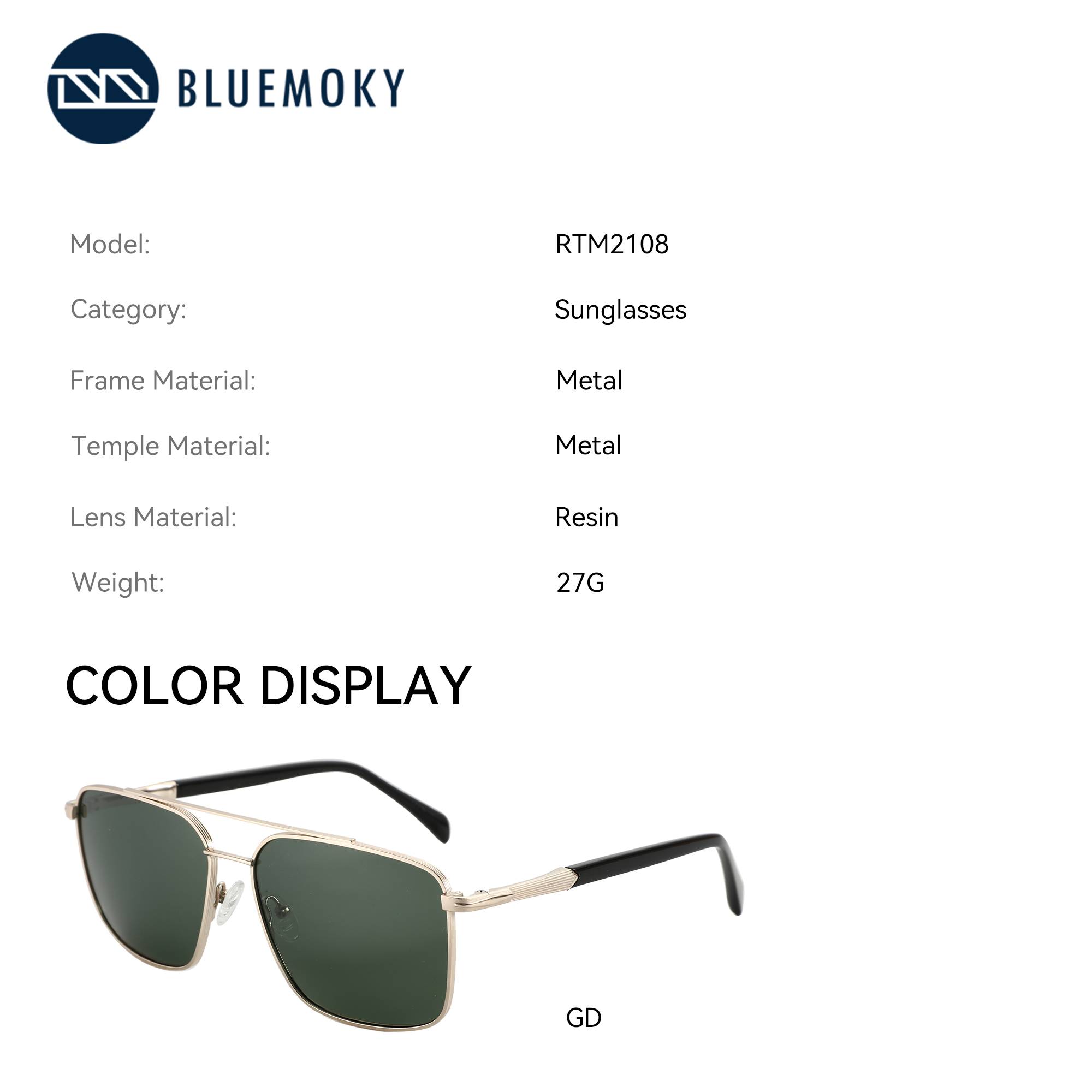 Okulary przeciwsłoneczne męski – Sunglasses Aviator Polarized recenzja i cena