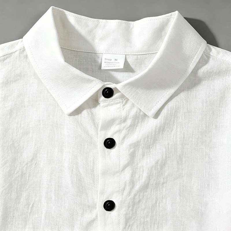 Męski lniany dwuczęściowy zest – Linen Shirt Breathable recenzja i cena