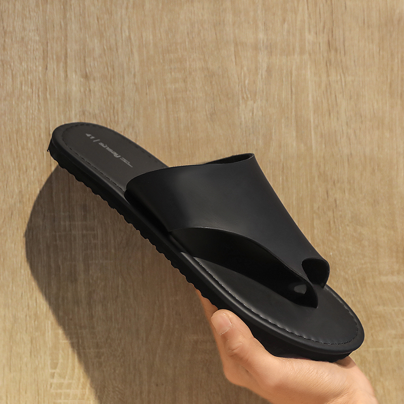 Wysokiej jakości męskie klapki – Flip Flop Leather Men recenzja i cena