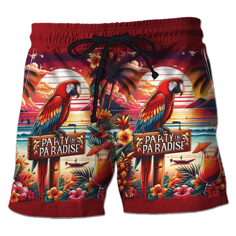 Parrot Toucan 3D Print Short P – Trunks Board Surf recenzja i cena