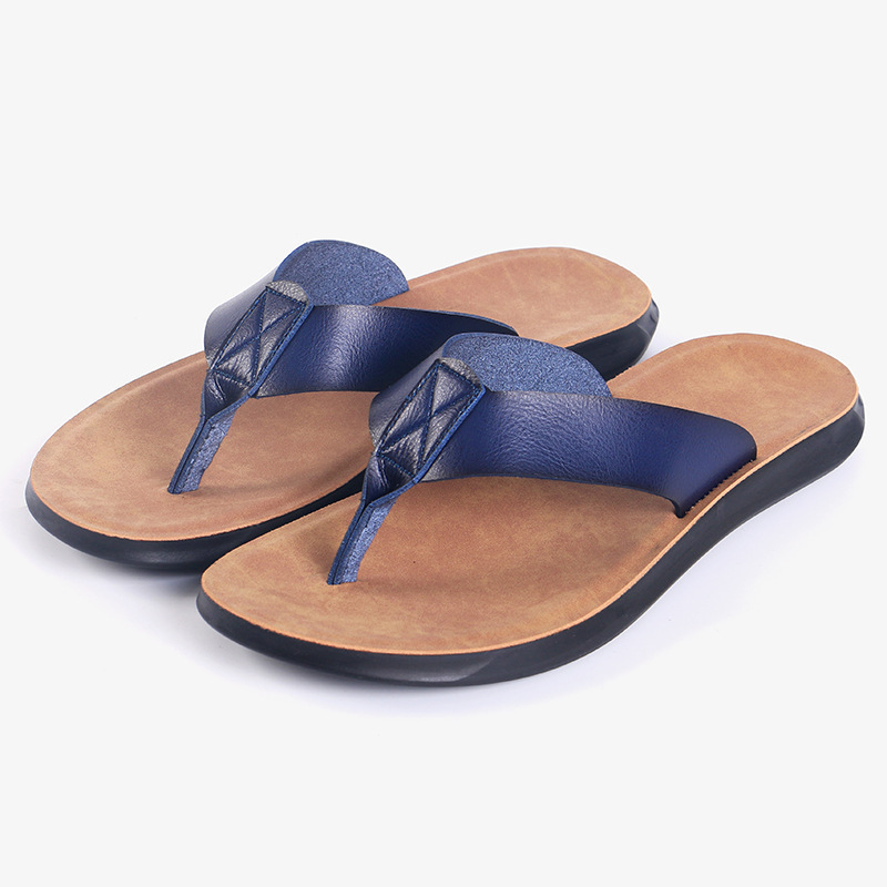 38-47 Nowe włoskie skórzane kl – Flip Flop Leather Men recenzja i cena