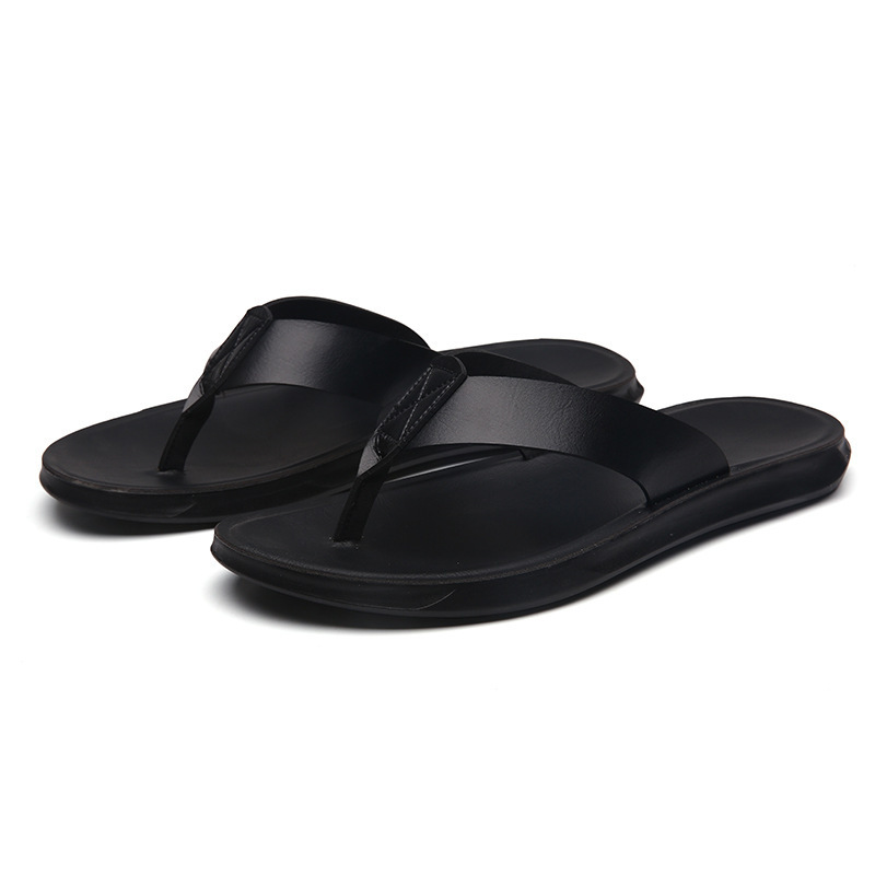 38-47 Nowe włoskie skórzane kl – Flip Flop Leather Men recenzja i cena