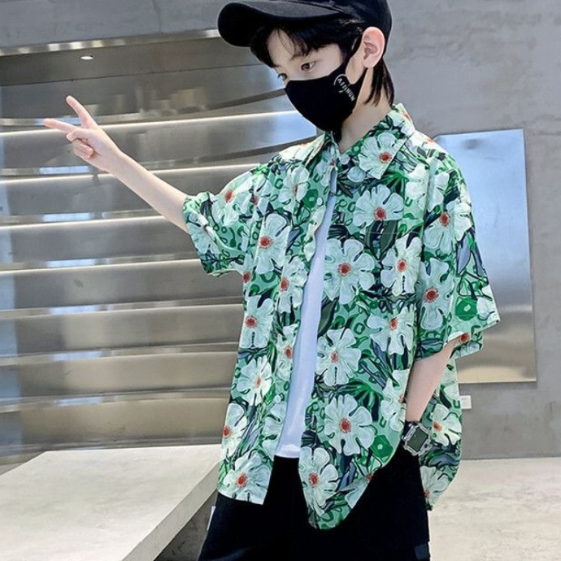 Chłopięcy zestaw letni: koszul – Resort Shirt Floral recenzja i cena