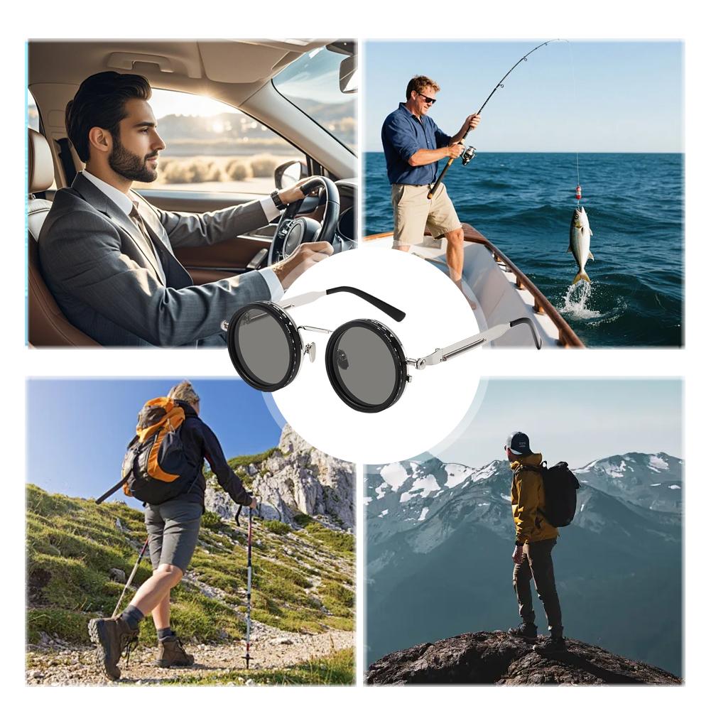 Regulowane okulary przeciwsłon – Sunglasses Aviator Polarized recenzja i cena