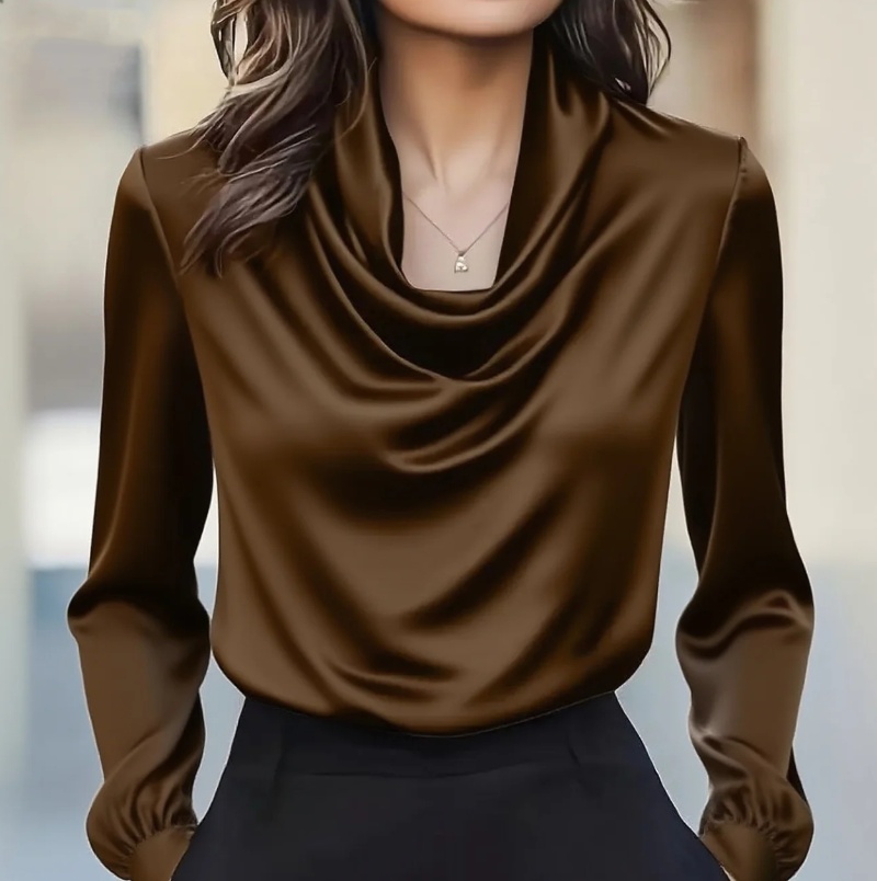 Jesienna moda elegancki temper – Shirt Camp Collar recenzja i cena