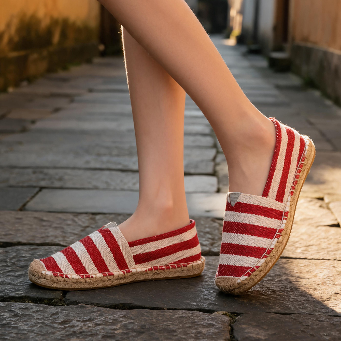 Letnie Jesienne Damskie Buty P – Espadrille Slip On recenzja i cena
