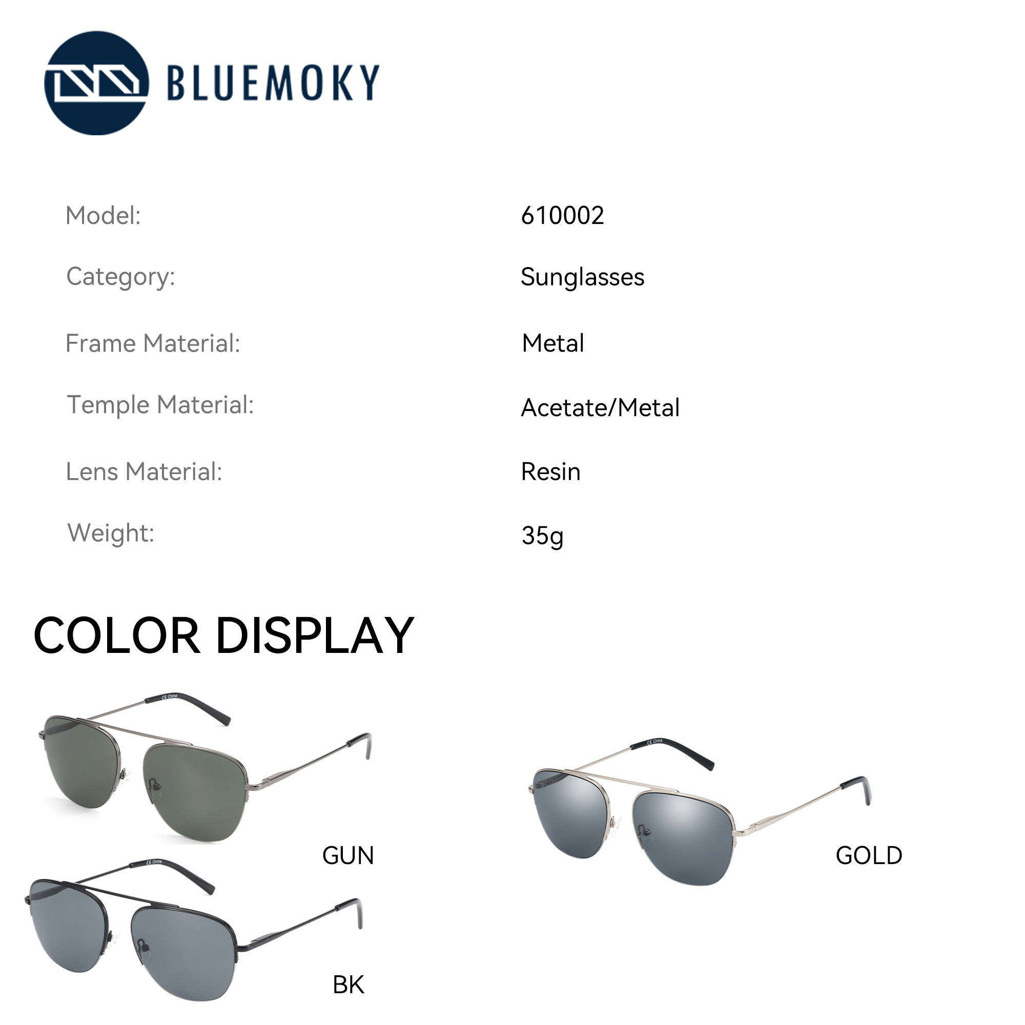 BLUEMOKY modne spolaryzowane o – Sunglasses Aviator Polarized recenzja i cena