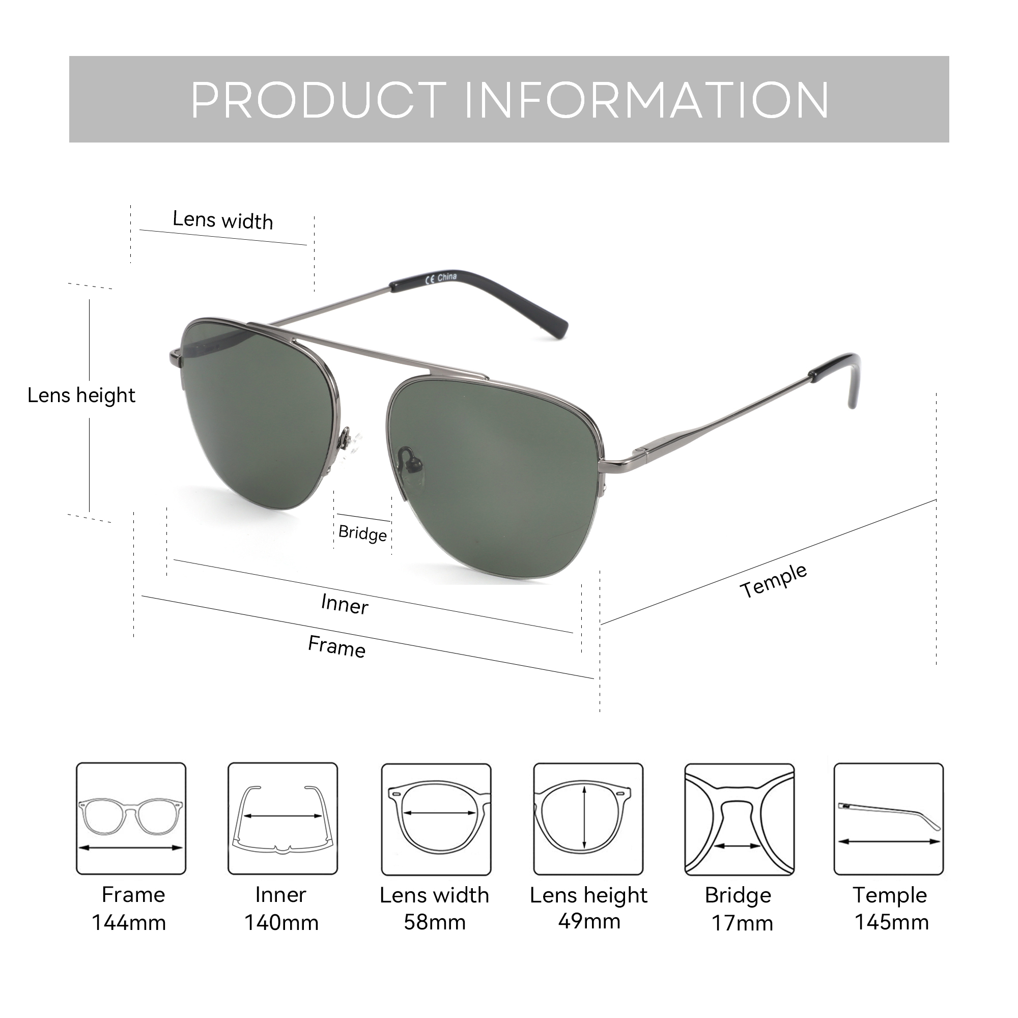BLUEMOKY modne spolaryzowane o – Sunglasses Aviator Polarized recenzja i cena
