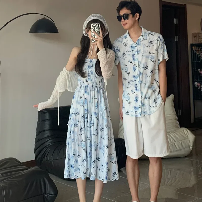 Resort Para Wygląd Rodzice i d – Resort Shirt Floral recenzja i cena