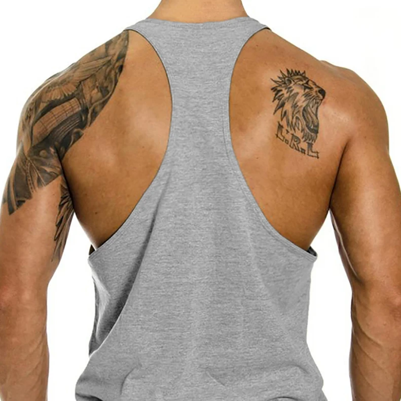 Męskie bawełniane koszulki bez – Tank Top Muscle recenzja i cena