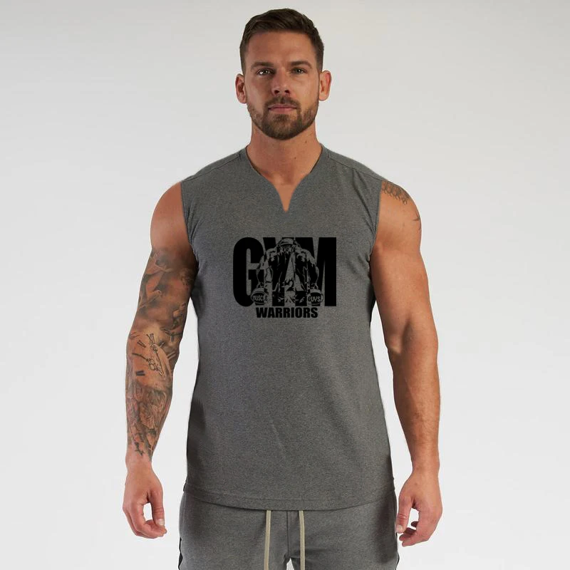 Letnie koszulki bez rękawów z  – Tank Top Muscle recenzja i cena
