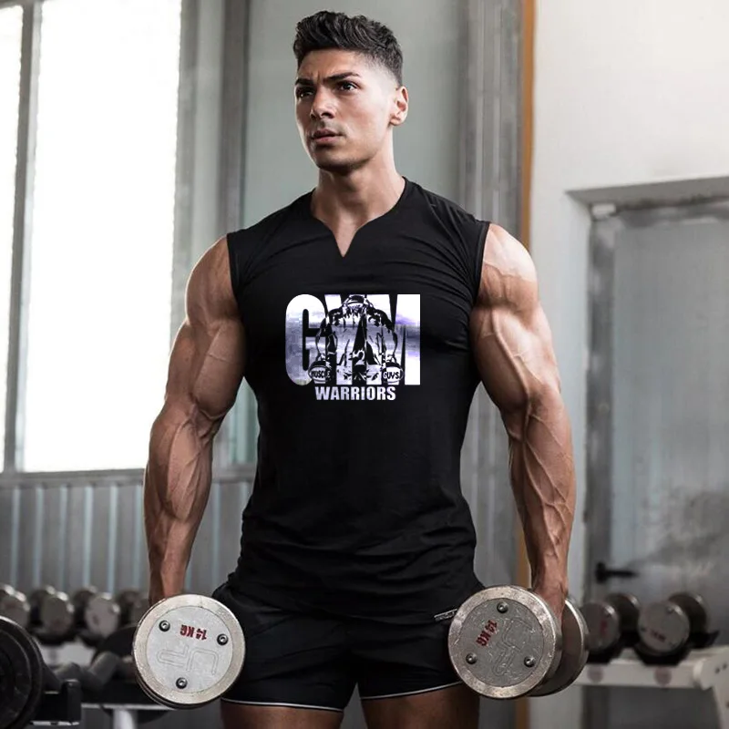 Letnie koszulki bez rękawów z  – Tank Top Muscle recenzja i cena