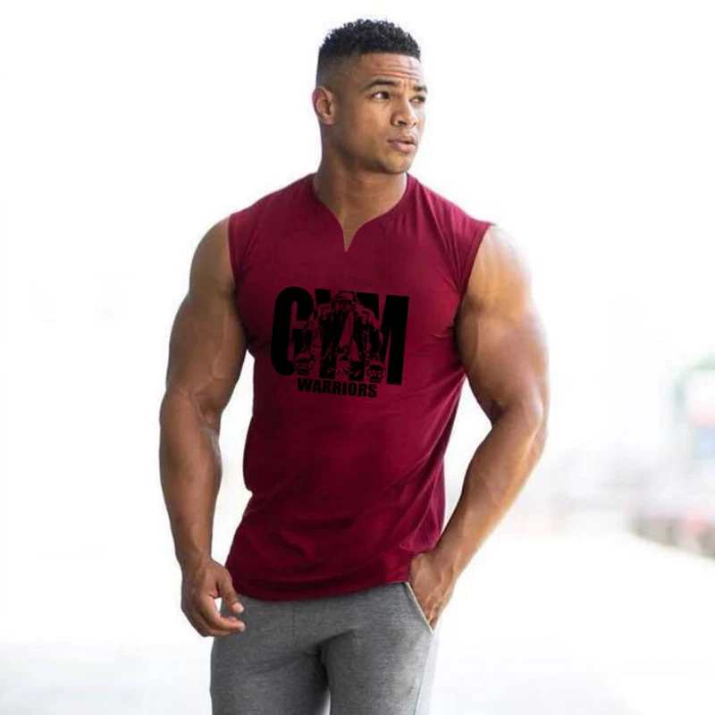 Letnie koszulki bez rękawów z  – Tank Top Muscle recenzja i cena