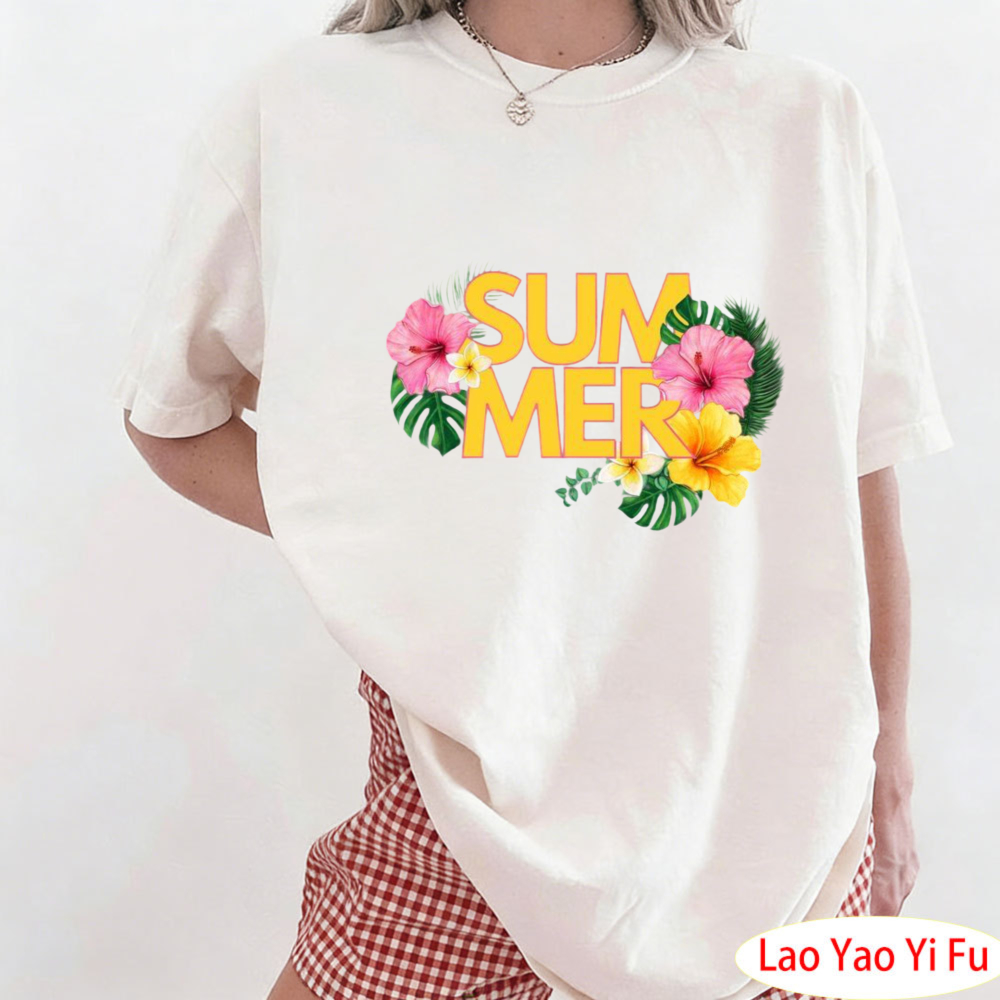 Letnia T-shirt z tropikalnymi  – Resort Shirt Floral recenzja i cena