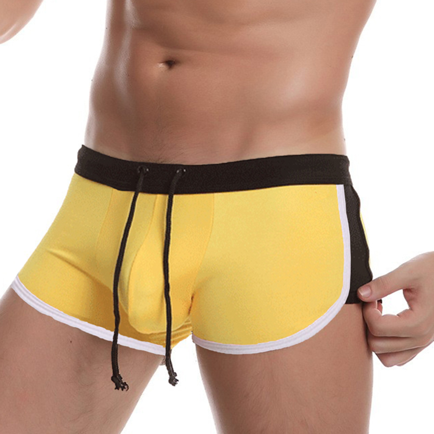 Męskie kąpielówki ze sznurkiem – Swim Trunk Quick Dry recenzja i cena