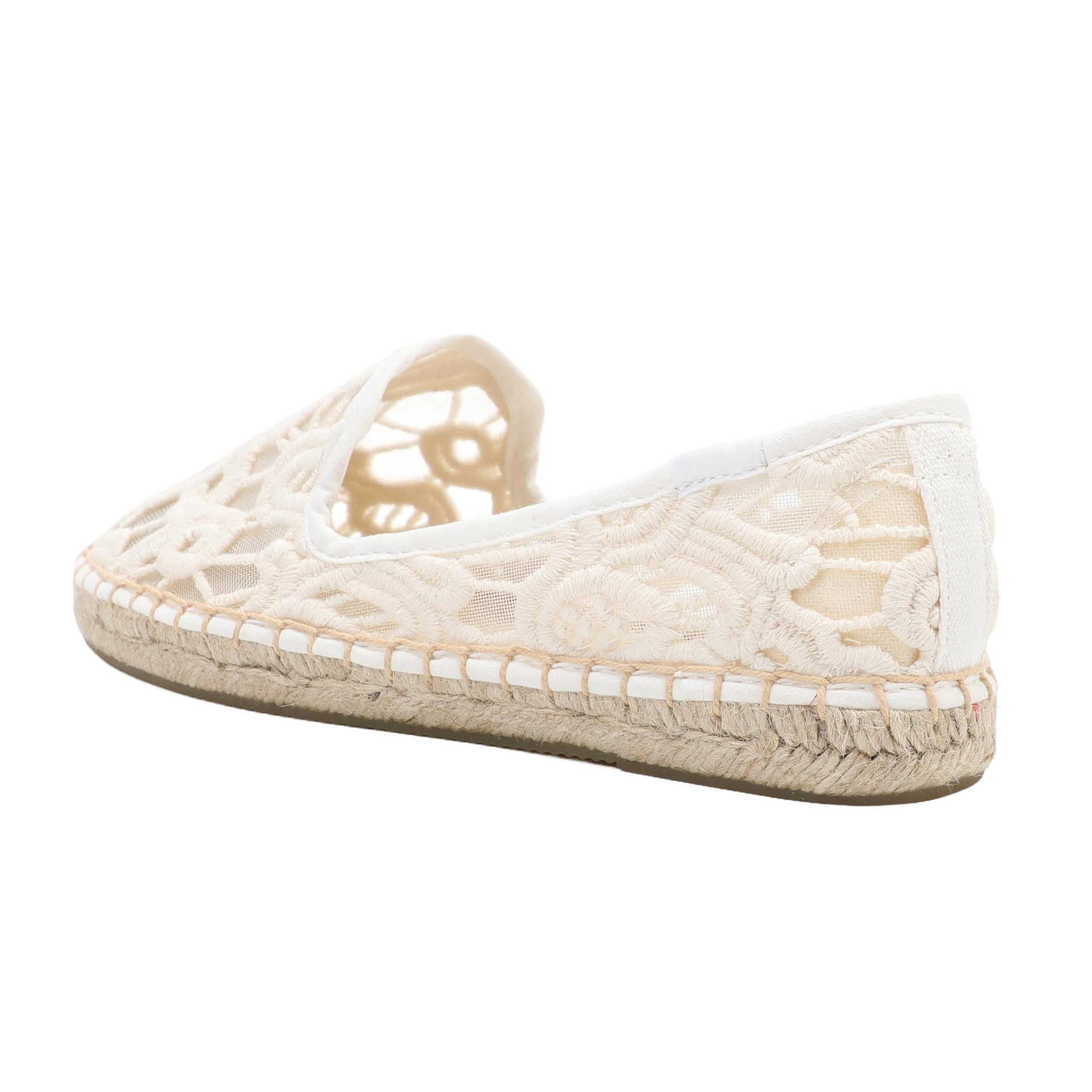Damskie koronkowe espadryle, w – Espadrille Slip On recenzja i cena