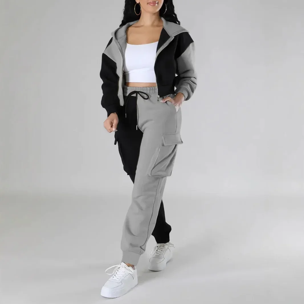 Damski luźny, jesienno-zimowy  – Short Linen Drawstring recenzja i cena