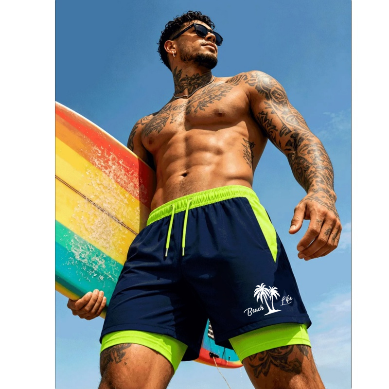 Męskie kąpielówki z nadrukiem  – Trunks Board Surf recenzja i cena