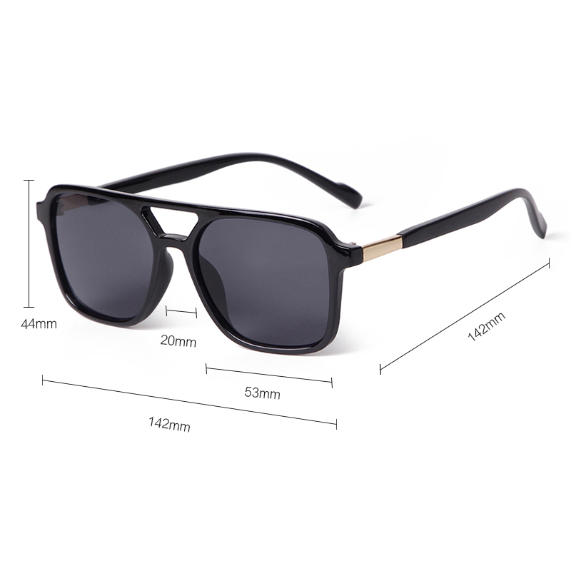 Modne duże okulary pilotki dam – Sunglasses Aviator Polarized recenzja i cena
