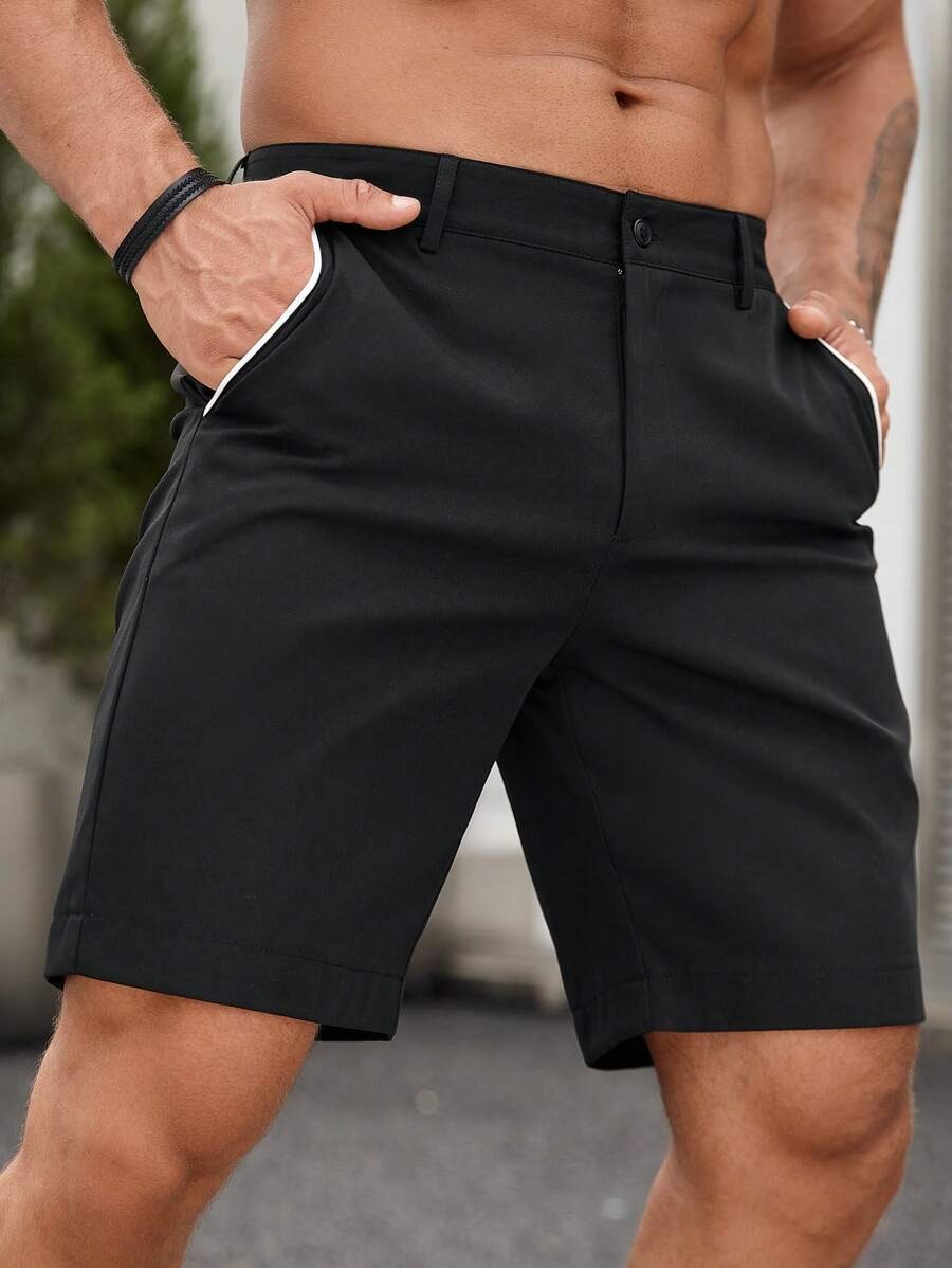 Męskie szorty chino z kontrast – Shorts Chino Slim recenzja i cena