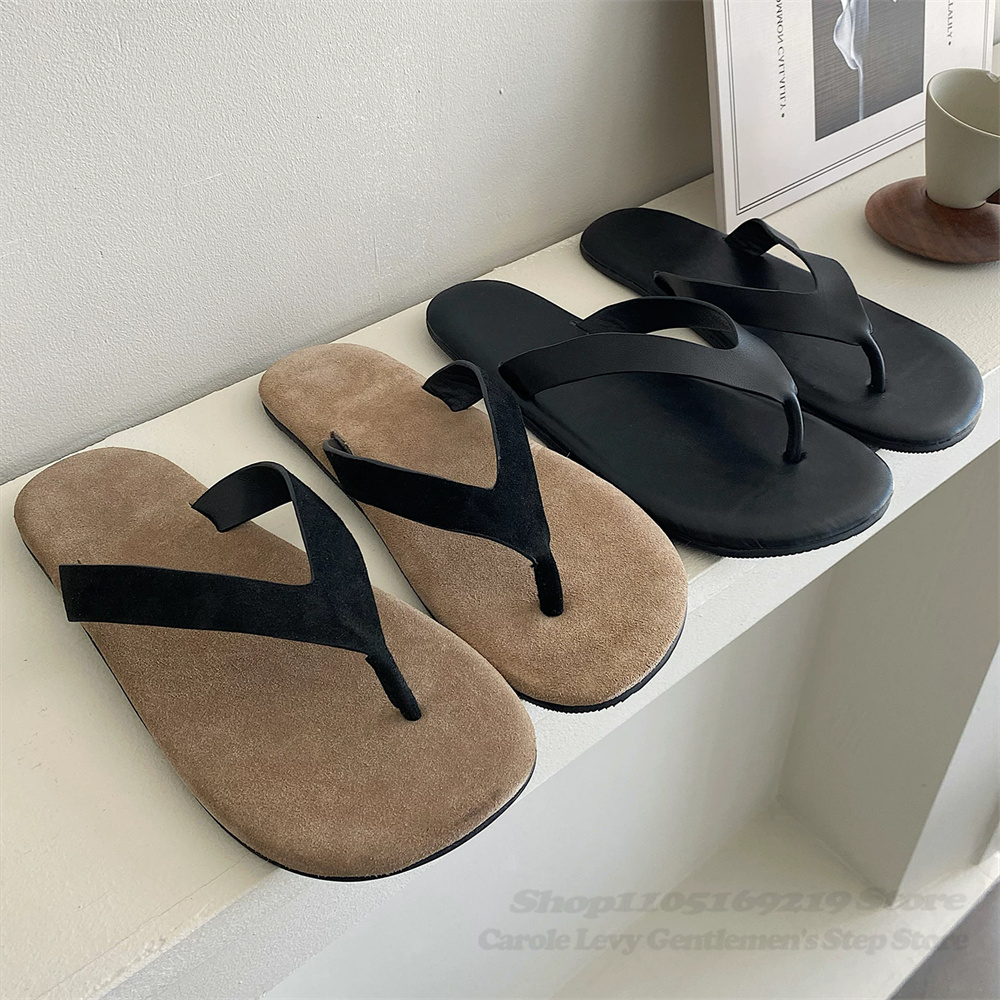 Klapki męskie w stylu vintage  – Flip Flop Leather Men recenzja i cena