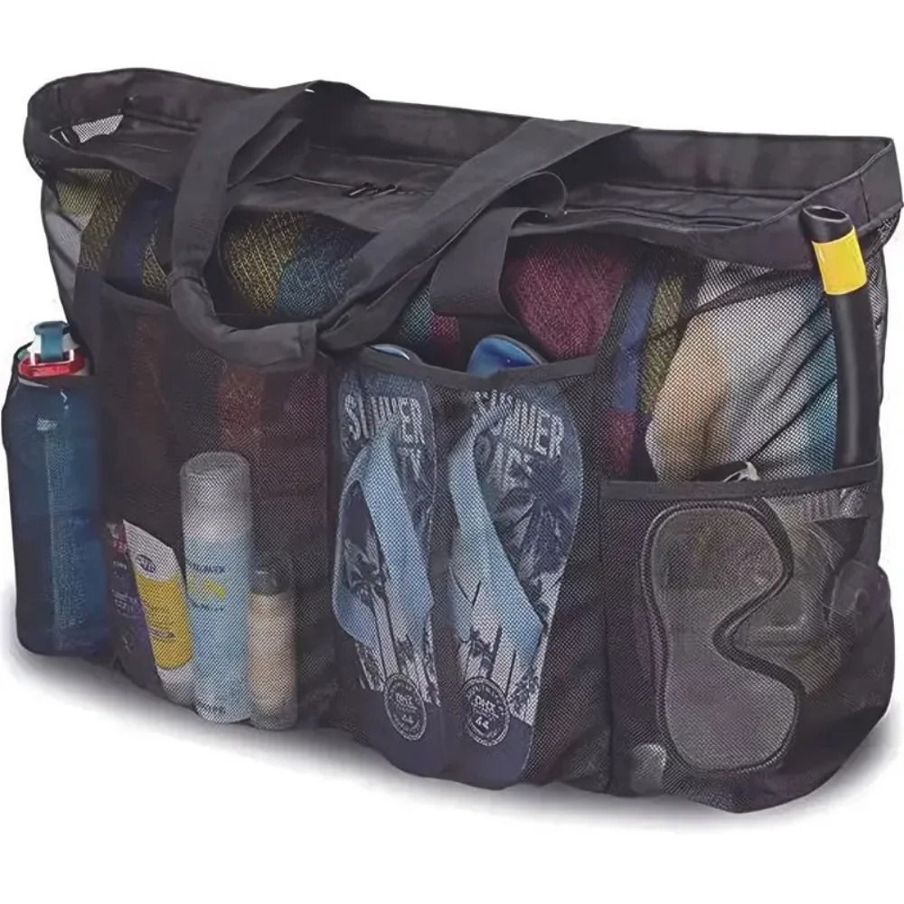 Duża, siatkowa torba plażowa z – Beach Towel Large recenzja i cena