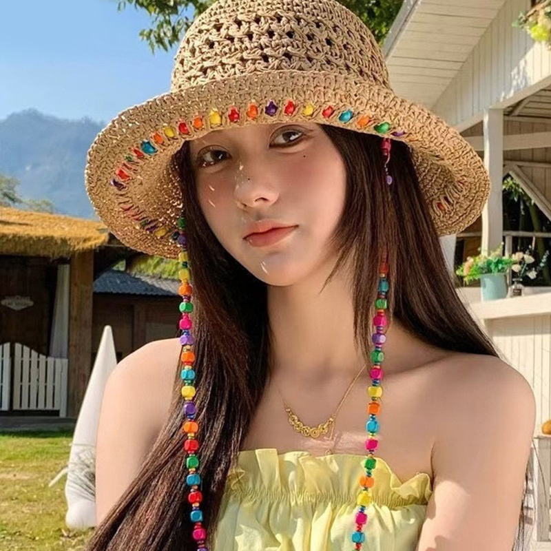Retro Wszechstronny ażurowy ka – Bucket Hat Straw recenzja i cena