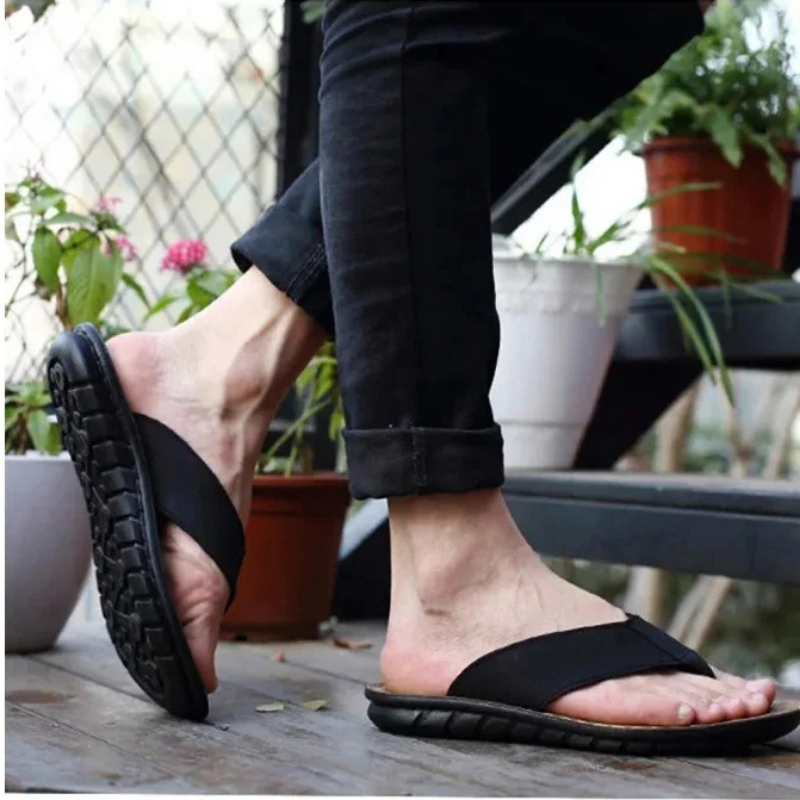Klapki męskie Roma Retro, jedn – Flip Flop Leather Men recenzja i cena