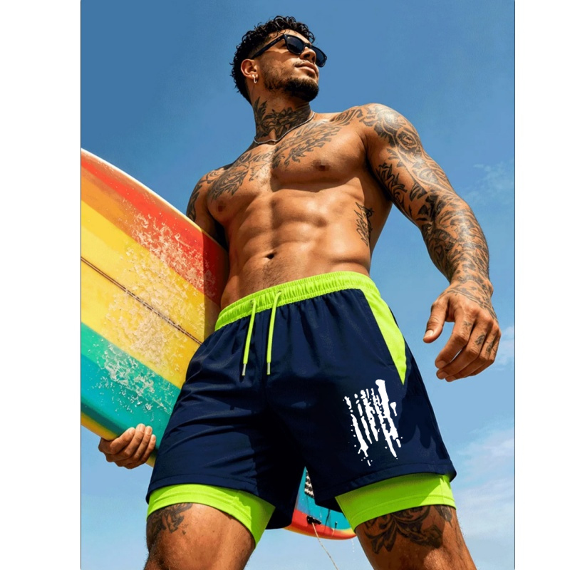 Męskie dwuwarstwowe kąpielówki – Trunks Board Surf recenzja i cena